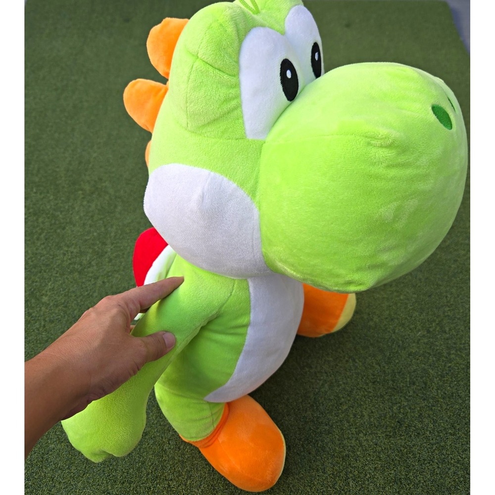 Nintendo Super Mario Yoshi Plush Green Stuffed Animal Toy 21 in
